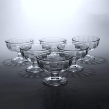 Transparent Glass Sundae Dish