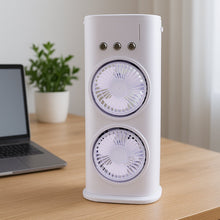 Portable Tower Mist Spray Cooling Fan, Air Cooling Fan (1 Pc)