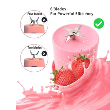Mini Fresh Juicer – Portable, Rechargeable, Easy to Clean, Perfect for Home, Office & Travel