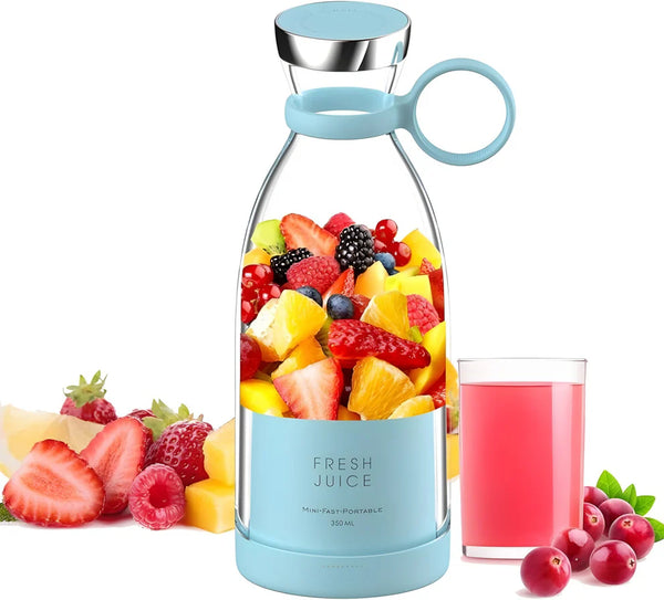 Mini Fresh Juicer – Portable, Rechargeable, Easy to Clean, Perfect for Home, Office & Travel